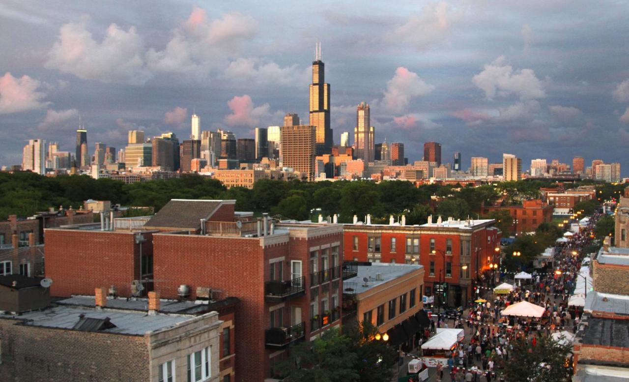 2F Chicago'S Little Italy Near West Loop & Downtown Appartement Buitenkant foto