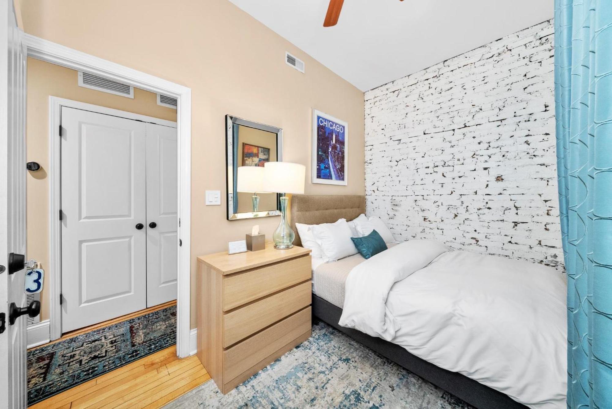 2F Chicago'S Little Italy Near West Loop & Downtown Appartement Buitenkant foto